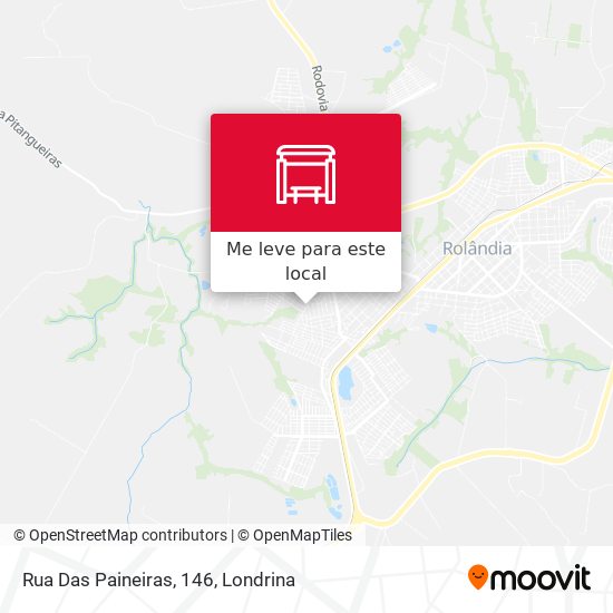 Rua Das Paineiras, 146 mapa