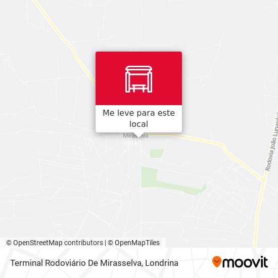 Terminal Rodoviário De Mirasselva mapa