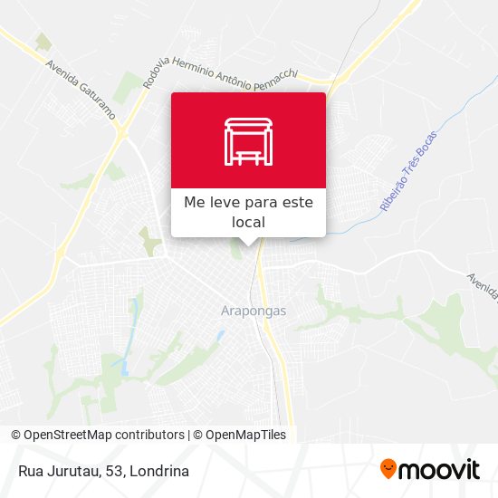 Rua Jurutau, 53 mapa