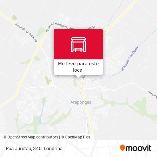 Rua Jurutau, 340 mapa