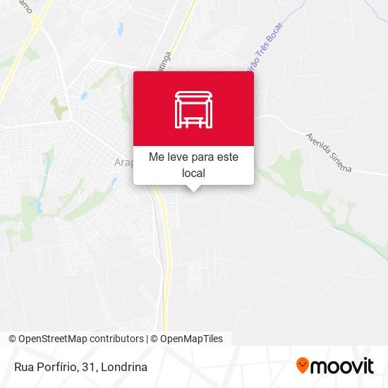 Rua Porfírio, 31 mapa