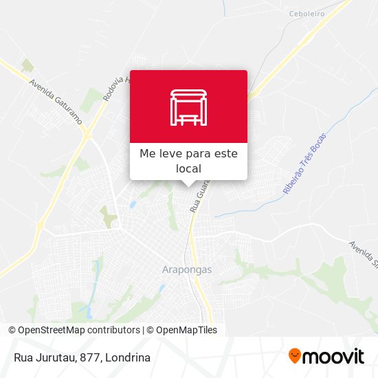 Rua Jurutau, 877 mapa