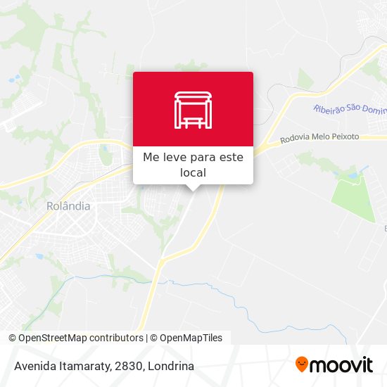 Avenida Itamaraty, 2830 mapa