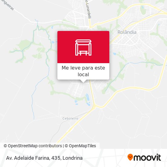 Av. Adelaide Farina, 435 mapa