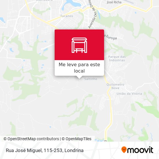 Rua José Miguel, 115-253 mapa