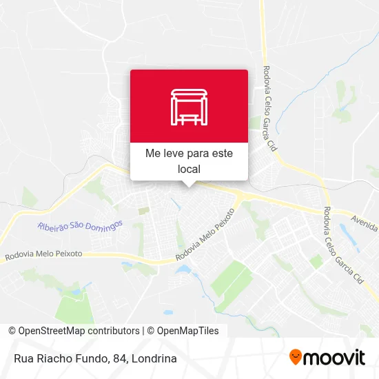 Rua Riacho Fundo, 84 mapa