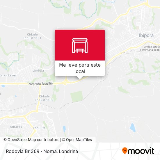 Rodovia Br 369 - Noma mapa