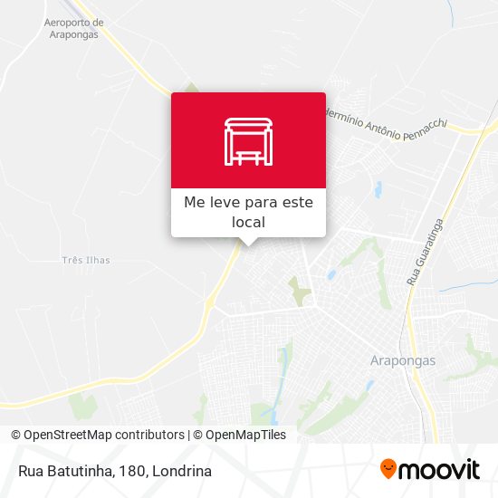 Rua Batutinha, 180 mapa