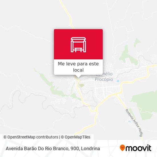 Avenida Barão Do Rio Branco, 900 mapa