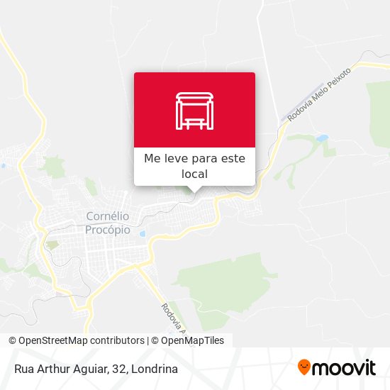 Rua Arthur Aguiar, 32 mapa