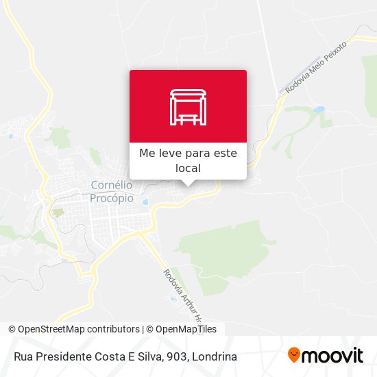 Rua Presidente Costa E Silva, 903 mapa