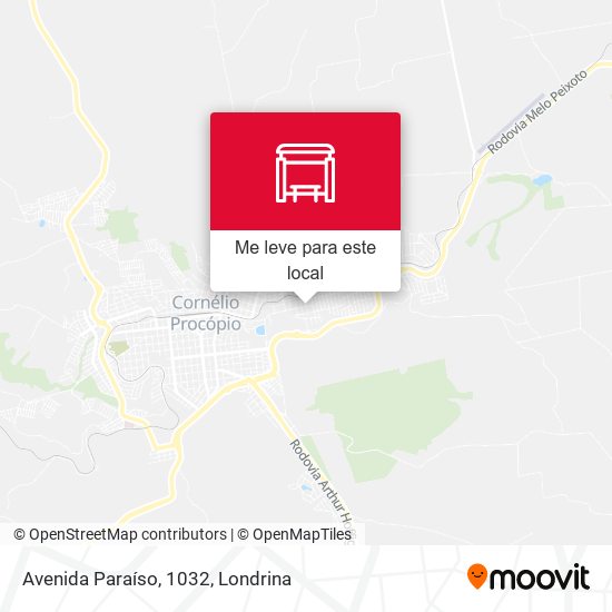 Avenida Paraíso, 1032 mapa