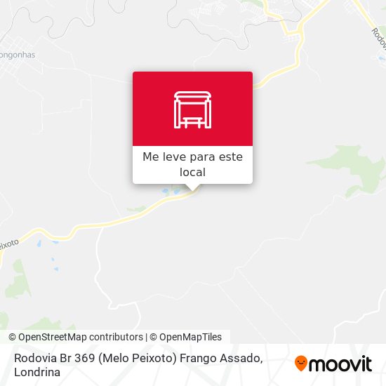 Rodovia Br 369 (Melo Peixoto) Frango Assado mapa