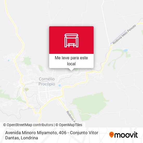 Avenida Minoro Miyamoto, 406 -  Conjunto Vitor Dantas mapa