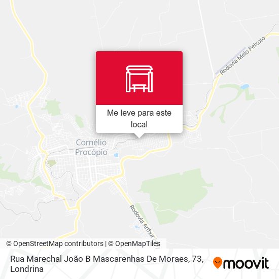 Rua Marechal João B Mascarenhas De Moraes, 73 mapa