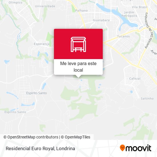 Residencial Euro Royal mapa