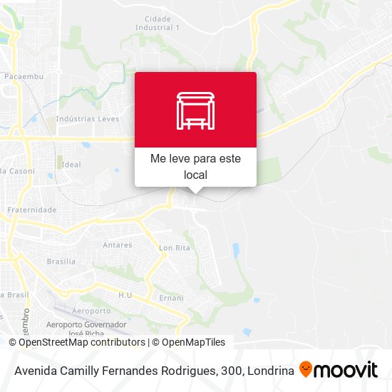 Avenida Camilly Fernandes Rodrigues, 300 mapa