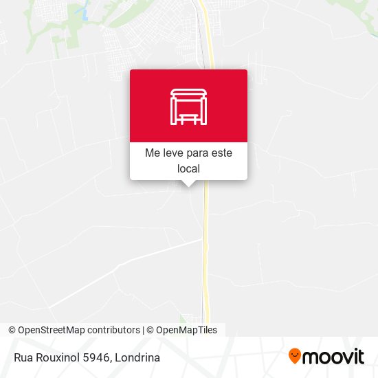 Rua Rouxinol 5946 mapa