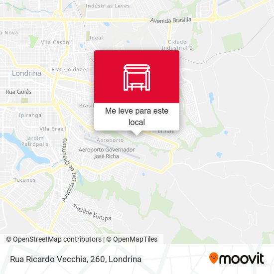 Rua Ricardo Vecchia, 260 mapa