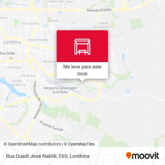 Rua Ouadi José Nakhli, 260 mapa