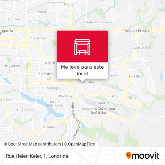 Rua Helen Keler, 1 mapa