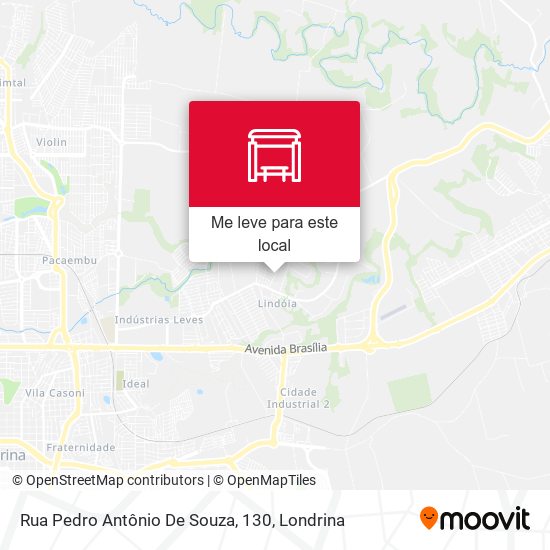 Rua Pedro Antônio De Souza, 130 mapa