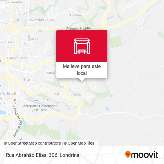 Rua Abrahão Elias, 306 mapa