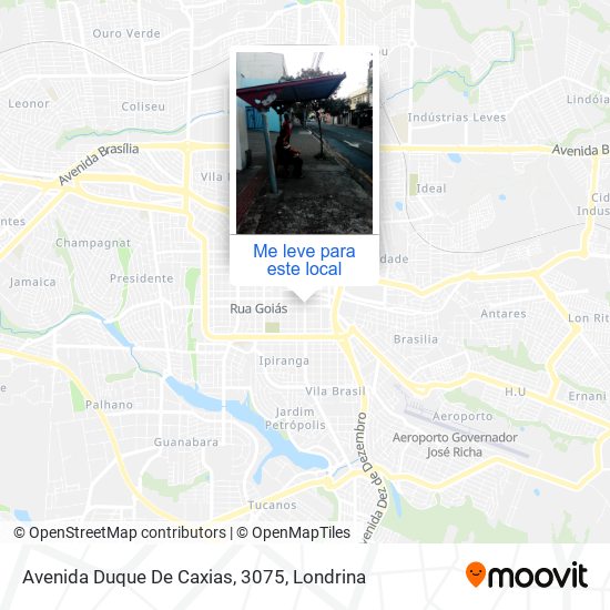 Avenida Duque De Caxias, 3075 mapa