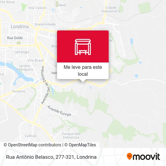 Rua Antônio Belasco, 277-321 mapa