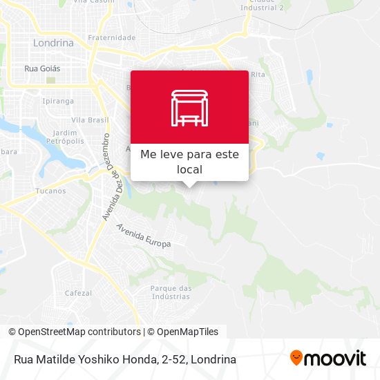 Rua Matilde Yoshiko Honda, 2-52 mapa