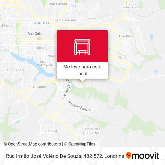 Rua Irmão José Valério De Souza, 482-572 mapa
