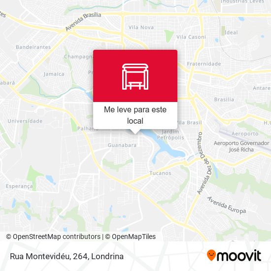 Rua Montevidéu, 264 mapa