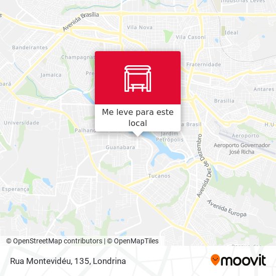 Rua Montevidéu, 135 mapa