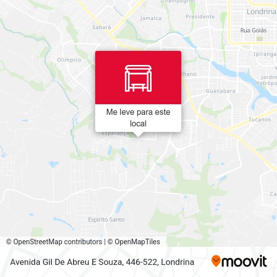 Avenida Gil De Abreu E Souza, 446-522 mapa
