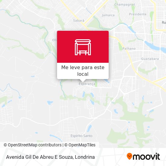 Avenida Gil De Abreu E Souza mapa