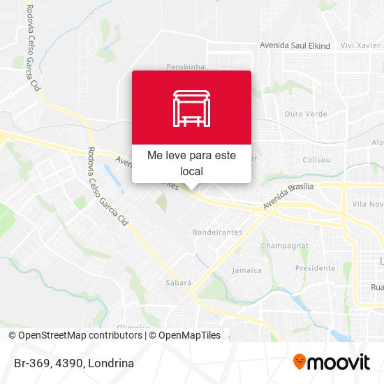 Br-369, 4390 mapa
