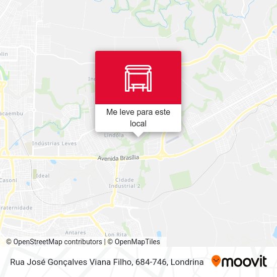 Rua José Gonçalves Viana Filho, 684-746 mapa