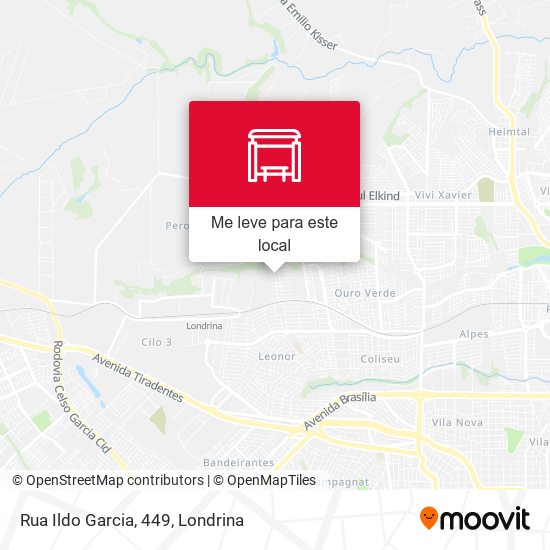 Rua Ildo Garcia, 449 mapa