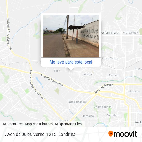 Avenida Jules Verne, 1215 mapa