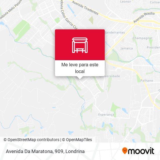 Avenida Da Maratona, 909 mapa
