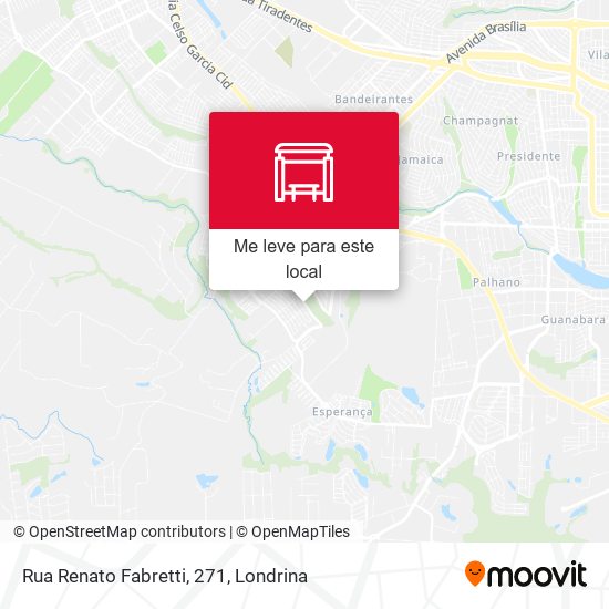 Rua Renato Fabretti, 271 mapa