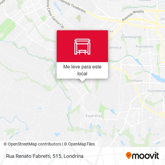 Rua Renato Fabretti, 515 mapa