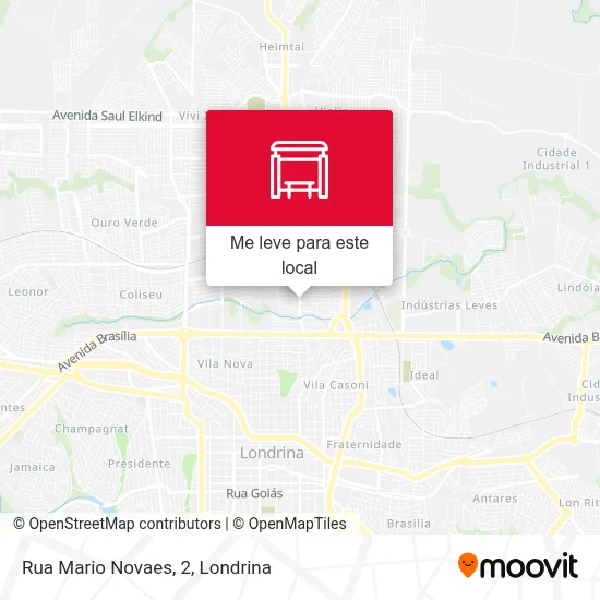 Rua Mario Novaes, 2 mapa