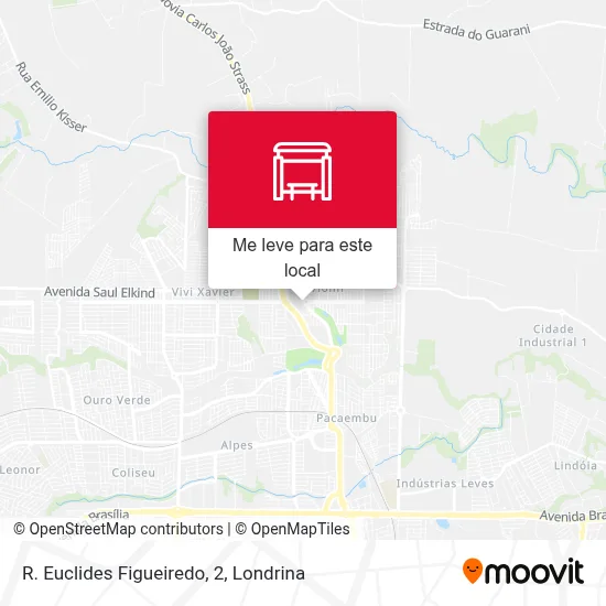 R. Euclides Figueiredo, 2 mapa