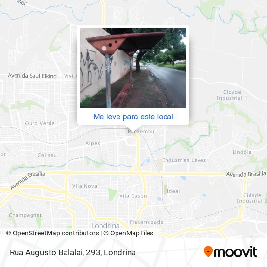 Como chegar até Av. Saul Elkind em Londrina de Ônibus?