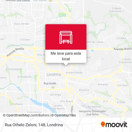 Rua Othelo Zeloni, 148 mapa