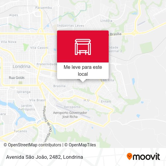 Avenida São João, 2482 mapa