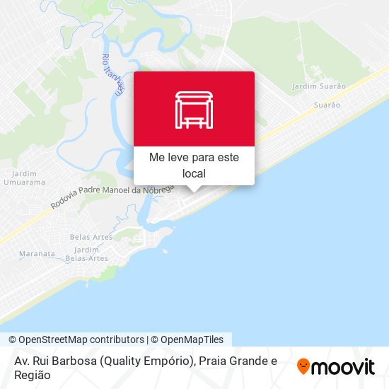 Av. Rui Barbosa (Quality Empório) mapa