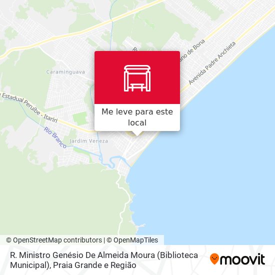 R. Ministro Genésio De Almeida Moura (Biblioteca Municipal) mapa