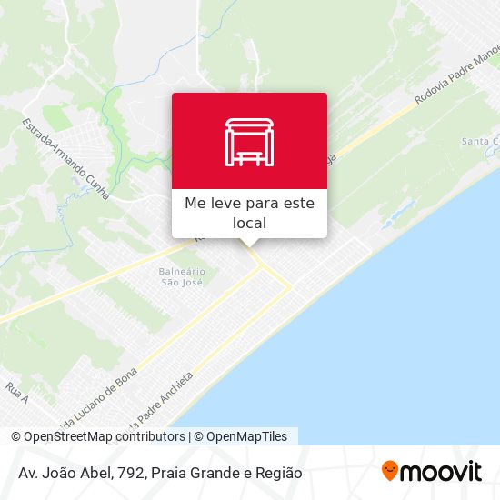 Av. João Abel, 792 mapa